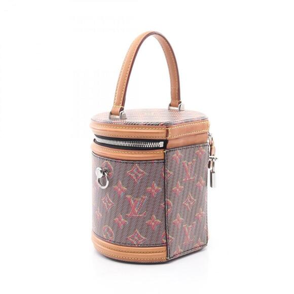 LOUIS VUITTON Pink Monogram Leather Bag - Picture 2 of 11